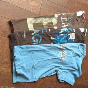 Lot of 3 Young men T-shirt